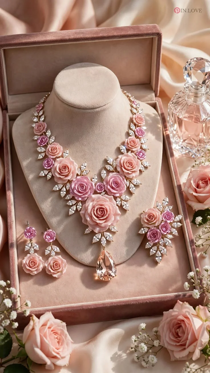 Elysian Chandbali Motif Necklace Set variant 2